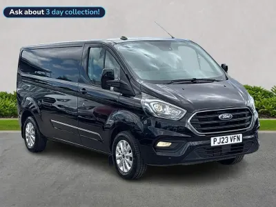 Used Ford Transit Custom Limited 170 HP (125 kW) 2023 Black Van