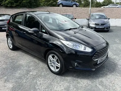 Used Ford Fiesta Zetec 2012 Panther black Hatchback