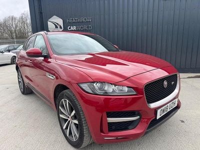 Used Jaguar F-Pace R-Sport 240 HP (176 kW) 2018 Red SUV