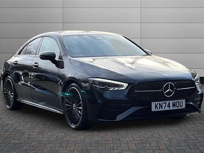 Black Used 2024 Mercedes CLA220 AMG Line Premium Plus Sedan | £32,795 (A bit pricey)