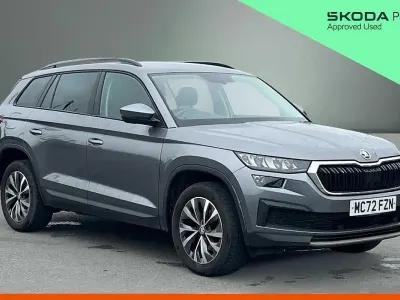 Used Skoda Kodiaq SE Drive 110 HP (80 kW) 2023 Graphite grey metallic SUV
