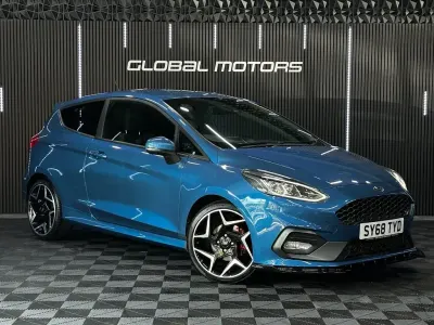 Used Ford Fiesta ST 200 HP (147 kW) 2018 Blue Hatchback