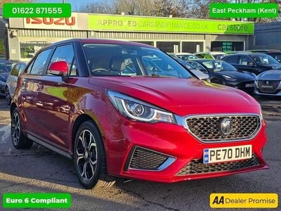 Red Used 2020 MG MG3 Exclusive Hatchback | £8,999 (Fair price)