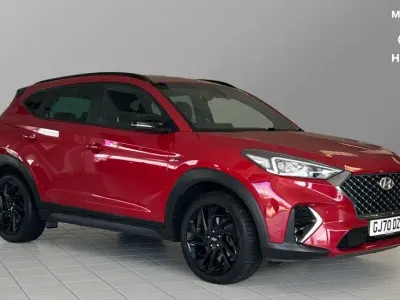 Used Hyundai Tucson N Line 136 HP (100 kW) 2020 Red SUV
