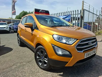 Used Ford Ecosport Zetec 100 HP (73 kW) 2019 Yellow SUV