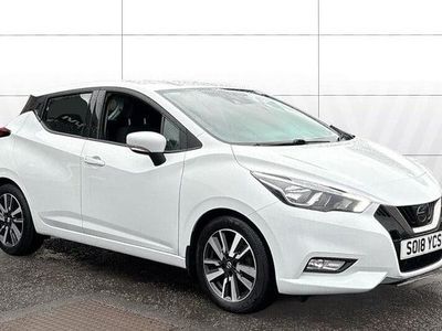 White Used 2018 Nissan Micra Acenta Limited Edition Hatchback | £8,081 (Fair price)