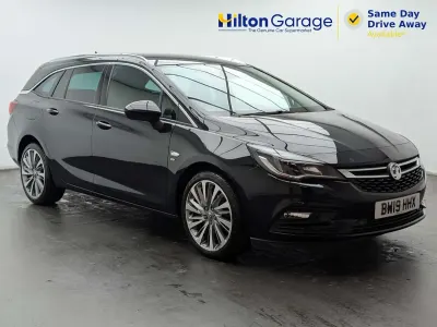 Used Vauxhall Astra Elite 150 HP (110 kW) 2019 Black Estate