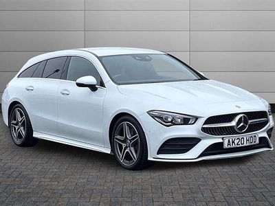 Used Mercedes CLA200 AMG Line Premium 163 HP (119 kW) 2020 Digital white Estate