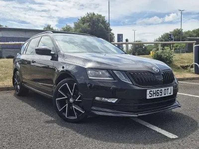 Used Skoda Octavia SportLine 150 HP (110 kW) 2019 Black Estate