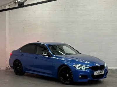 Used BMW 320 M Sport 184 HP (135 kW) 2018 Blue Sedan
