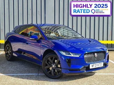 Begagnad Jaguar I-Pace SE 294 kW (400 HK) 2021 Blå SUV