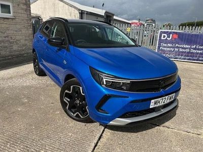 Used Vauxhall Grandland X Ultimate 130 HP (95 kW) 2023 Blue SUV