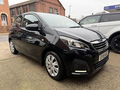 Used Peugeot 108 Active 68 HP (50 kW) 2015 Black Hatchback