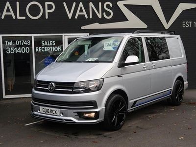 Used VW T6 Highline 150 HP (110 kW) 2018 Silver Van