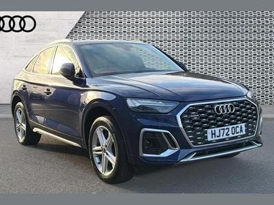 Used Audi Q5 Sportback S-Line 261 HP (191 kW) 2022 Blue SUV