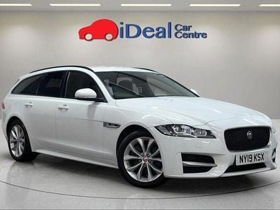Used Jaguar XF Sportbrake R-Sport 180 HP (132 kW) 2019 White Estate