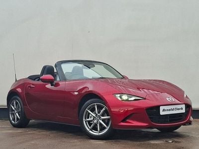 New Mazda MX5 Exclusive-Line 132 HP (97 kW) 2025 Red Cabriolet