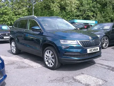 Second-hand Skoda Karoq SE L 115 CP (84 kW) 2019 Albastru SUV