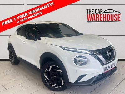 White Used 2024 Nissan Juke N-Connecta SUV | £15,999 (Fair price)