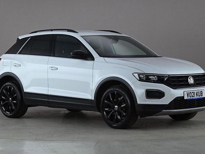 Usado VW T-Roc Black Edition 150 HP (110 kW) 2021 Branco SUV