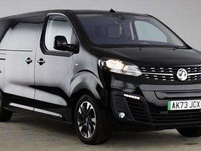 Used Vauxhall Vivaro Ultimate 100 kW (136 HP) 2023 Black MPV