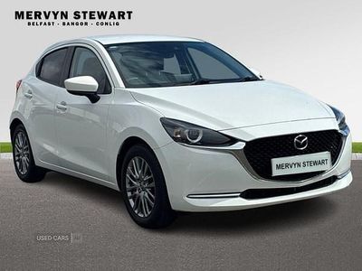 Usado Mazda 2 Inclusive 2022 Blanco Utilitario