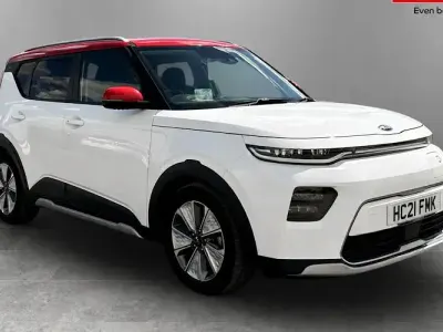 Used Kia Soul EV First Edition 150 kW (204 HP) 2021 White SUV