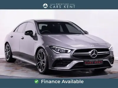 Käytetty Mercedes CLA35 AMG Premium 2023 Harmaa Coupe - kaksiovinen