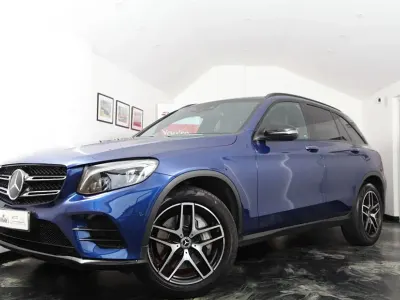 Begagnad Mercedes GLC220 AMG 170 HK (125 kW) 2019 Blå Kombi
