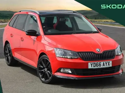 Used Skoda Fabia Monte Carlo 108 HP (79 kW) 2016 Red Estate