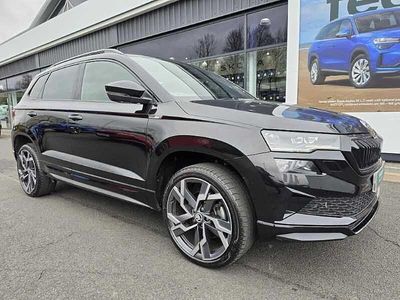 Used Skoda Karoq SportLine 110 HP (80 kW) 2024 Black SUV