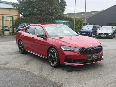 Used Skoda Superb SportLine 150 HP (110 kW) 2026 Red Hatchback