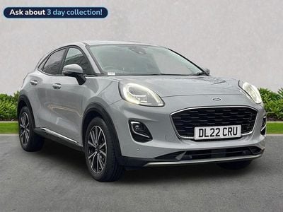 Grey Used 2022 Ford Puma Titanium SUV | £13,125 (Good price)