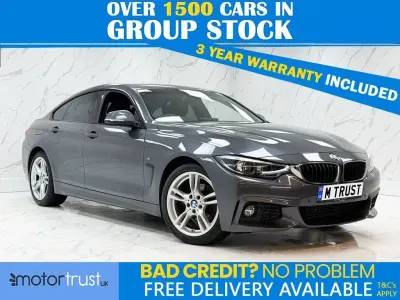 Used BMW 420 M Sport 190 HP (139 kW) 2018 Grey Coupe
