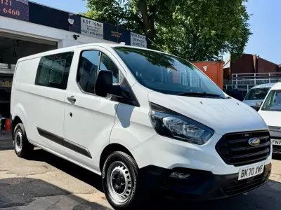 Used Ford Transit Custom 130 HP (95 kW) 2020 White Van