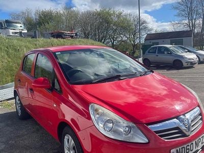 Used Vauxhall Corsa 85 HP (62 kW) 2010 Red Hatchback