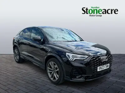 Used Audi Q3 Sportback Black Edition 150 HP (110 kW) 2023 Black SUV