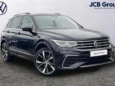 Used VW Tiguan R-line 150 HP (110 kW) 2022 Black SUV