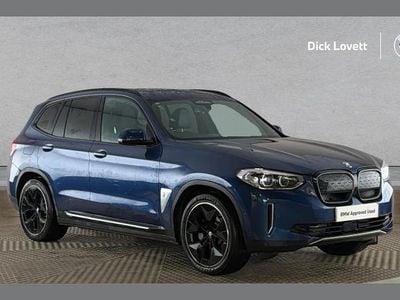 Used BMW iX3 Shadowline 207 kW (282 HP) 2021 Blue SUV