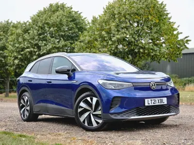 Used VW ID.4 Pro Performance 150 kW (204 HP) 2021 Blue SUV