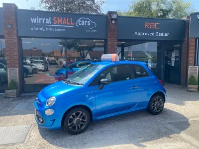 Used Fiat 500 Sport 69 HP (50 kW) 2020 Blue Hatchback