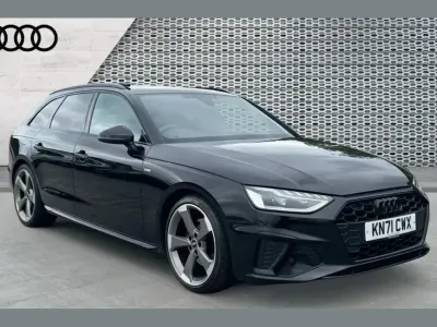 Used Audi A4 Black Edition 150 HP (110 kW) 2021 Black Estate
