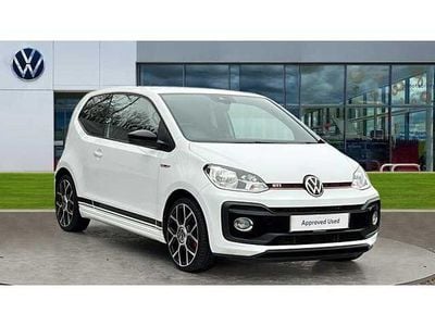 Pure white Used 2022 VW up! GTI Hatchback | £15,477 (A bit pricey)