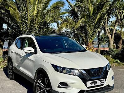 Used Nissan Qashqai N-Connecta 115 HP (84 kW) 2018 White SUV