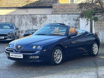 Blue Used 2002 Alfa Romeo Spider Cabriolet | £10,995