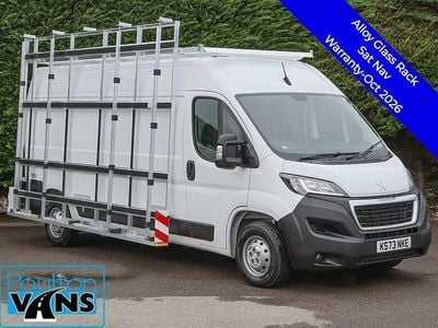 White Used 2023 Peugeot Boxer Premium Van | £21,950 (Expensive)
