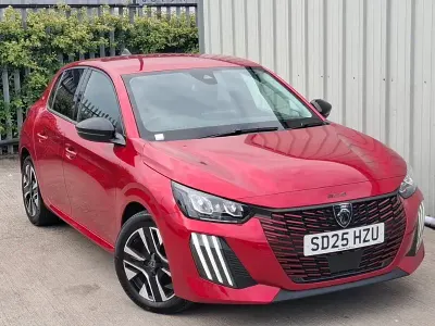 Used Peugeot 208 Allure 101 HP (74 kW) 2025 Red Hatchback