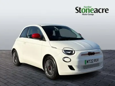 Używany Fiat 500e Red 69 kW (95 KM) 2022 Biały Hatchback