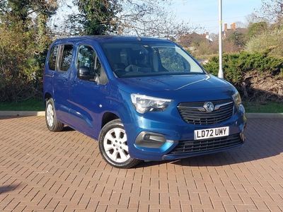 Used Vauxhall Combo 102 HP (75 kW) 2023 Blue MPV
