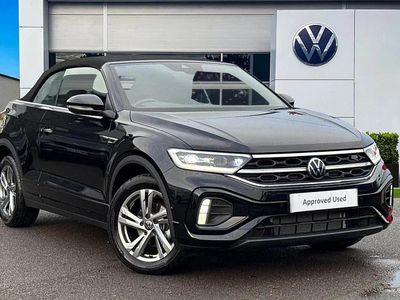 Black Used 2025 VW T-Roc Cabriolet R-line Cabriolet | £27,490 (Super price)